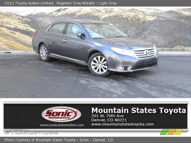 2011 Toyota Avalon Limited in Magnetic Gray Metallic