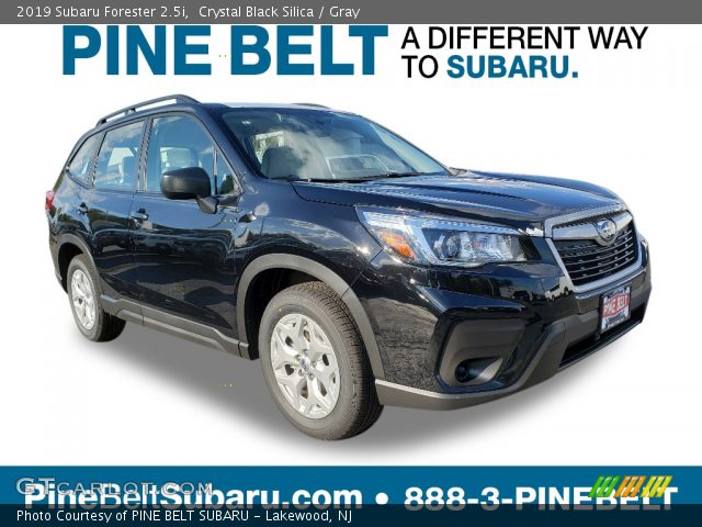 2019 Subaru Forester 2.5i in Crystal Black Silica