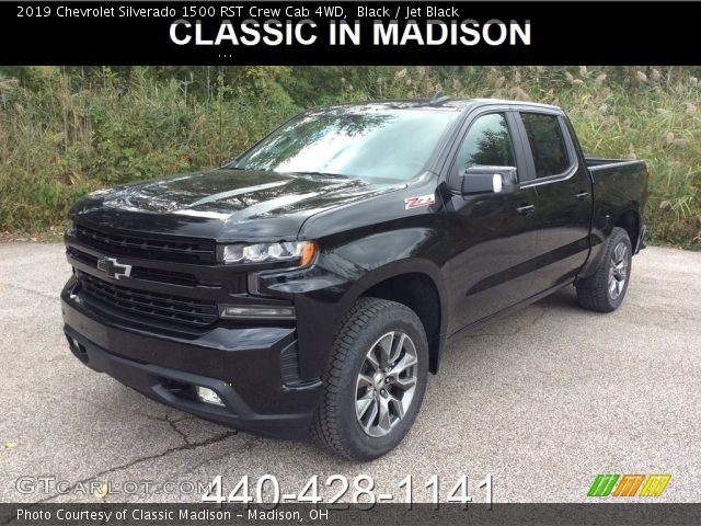 2019 Chevrolet Silverado 1500 RST Crew Cab 4WD in Black