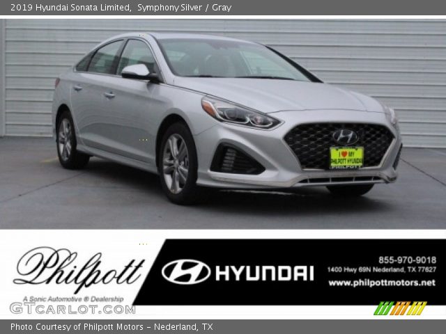 2019 Hyundai Sonata Limited in Symphony Silver