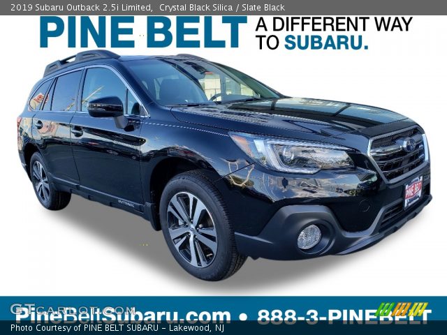 2019 Subaru Outback 2.5i Limited in Crystal Black Silica