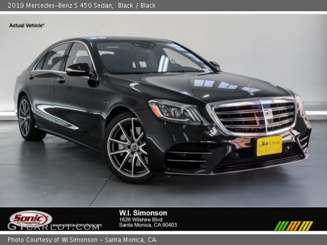 2019 Mercedes-Benz S 450 Sedan in Black