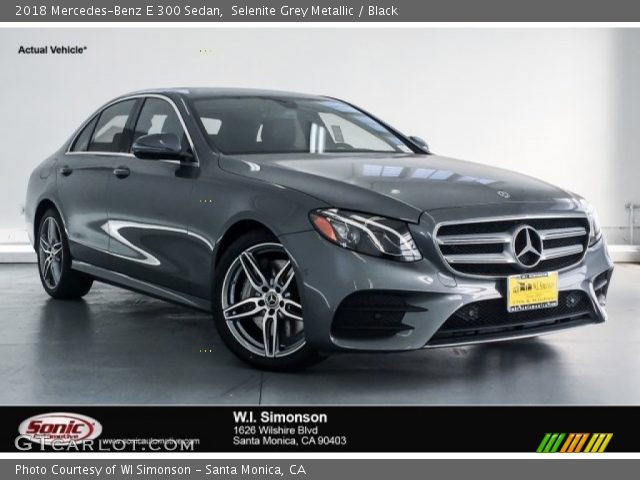 2018 Mercedes-Benz E 300 Sedan in Selenite Grey Metallic