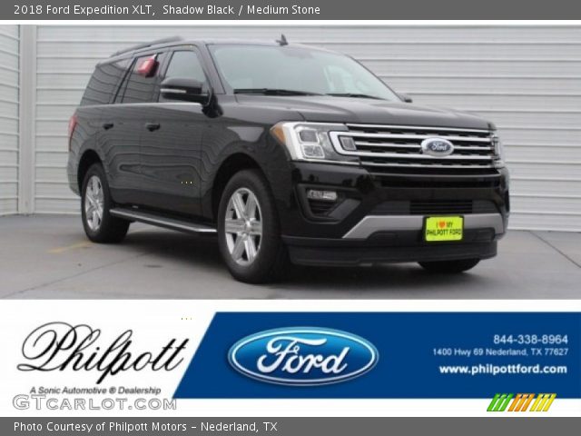 2018 Ford Expedition XLT in Shadow Black