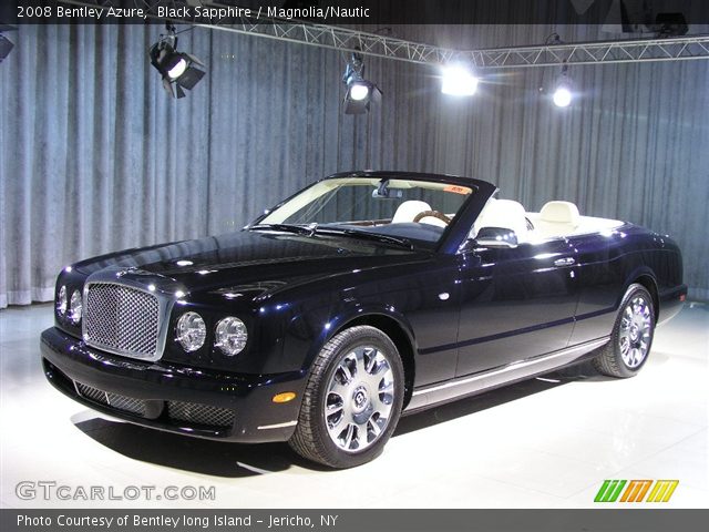 Black Sapphire 2008 Bentley Azure with Magnolia/Nautic interior 2008 Bentley 