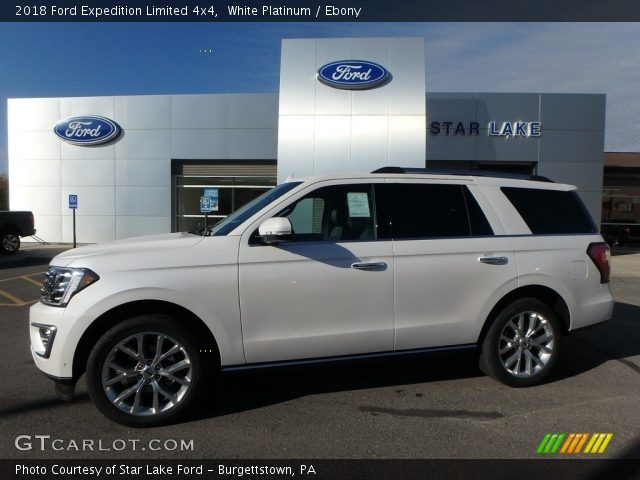 2018 Ford Expedition Limited 4x4 in White Platinum