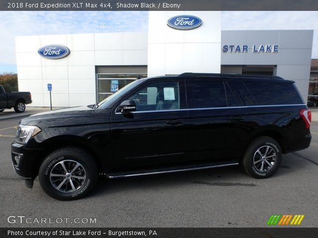 2018 Ford Expedition XLT Max 4x4 in Shadow Black