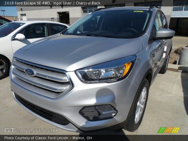 2018 Ford Escape SE 4WD in Ingot Silver