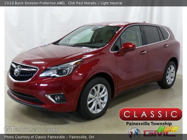2019 Buick Envision Preferred AWD in Chili Red Metallic