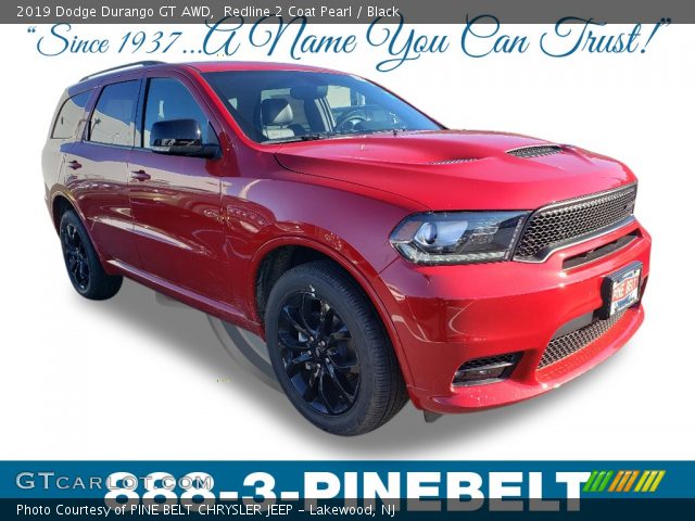 2019 Dodge Durango GT AWD in Redline 2 Coat Pearl