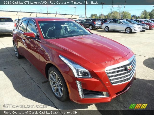 2019 Cadillac CTS Luxury AWD in Red Obsession Tintcoat