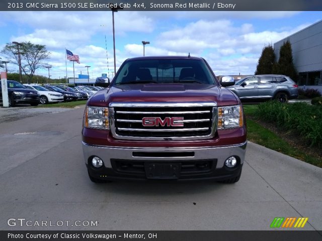 2013 GMC Sierra 1500 SLE Extended Cab 4x4 in Sonoma Red Metallic