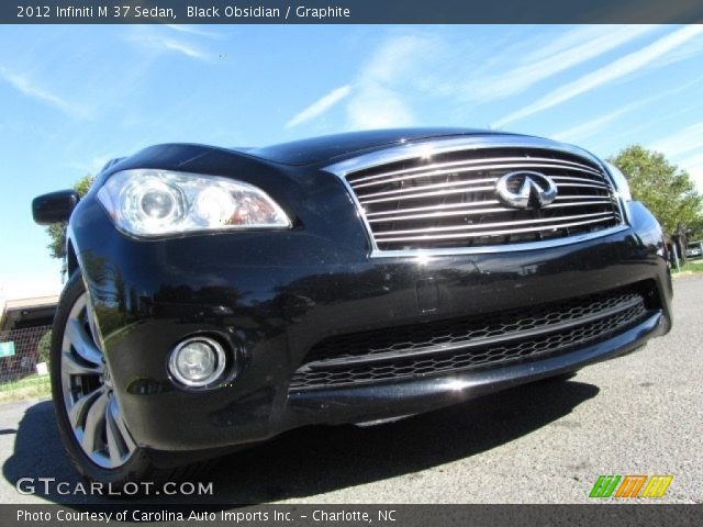 2012 Infiniti M 37 Sedan in Black Obsidian