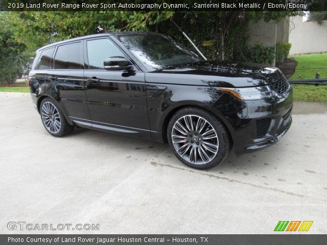 2019 Land Rover Range Rover Sport Autobiography Dynamic in Santorini Black Metallic