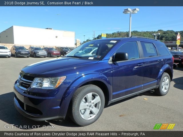 2018 Dodge Journey SE in Contusion Blue Pearl