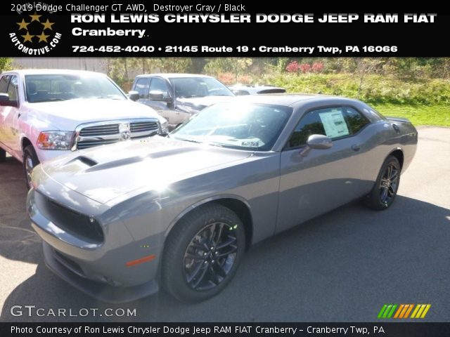 2019 Dodge Challenger GT AWD in Destroyer Gray