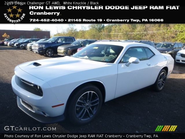 2019 Dodge Challenger GT AWD in White Knuckle