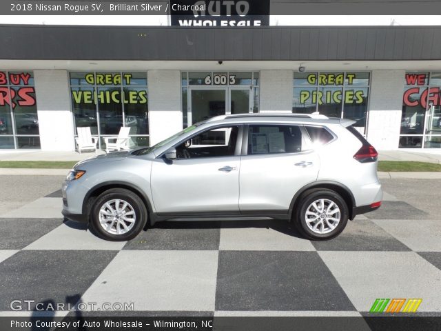 2018 Nissan Rogue SV in Brilliant Silver