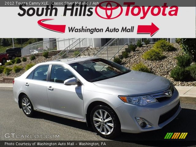 2012 Toyota Camry XLE in Classic Silver Metallic