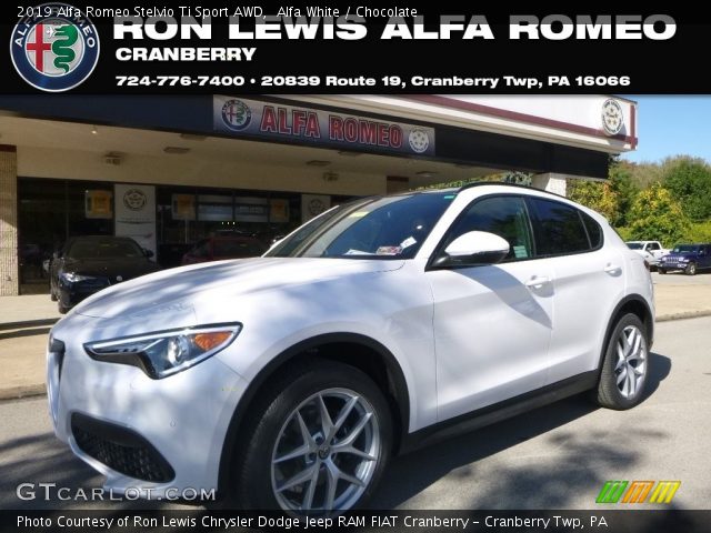 2019 Alfa Romeo Stelvio Ti Sport AWD in Alfa White