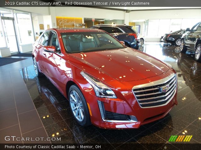 2019 Cadillac CTS Luxury AWD in Red Obsession Tintcoat