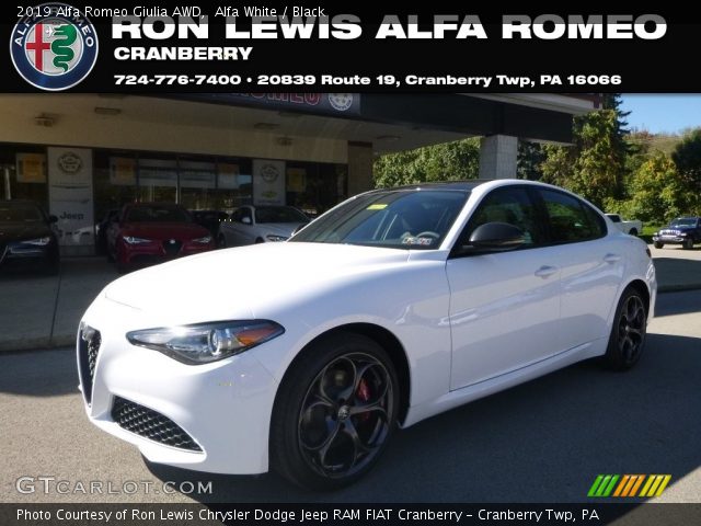 2019 Alfa Romeo Giulia AWD in Alfa White