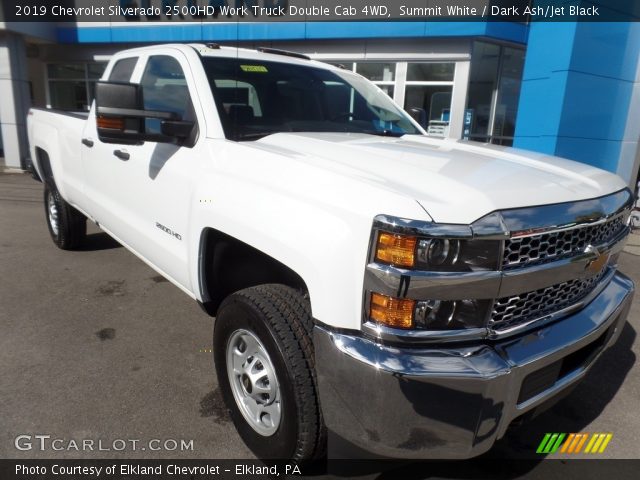 2019 Chevrolet Silverado 2500HD Work Truck Double Cab 4WD in Summit White