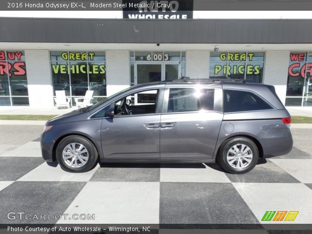 2016 Honda Odyssey EX-L in Modern Steel Metallic