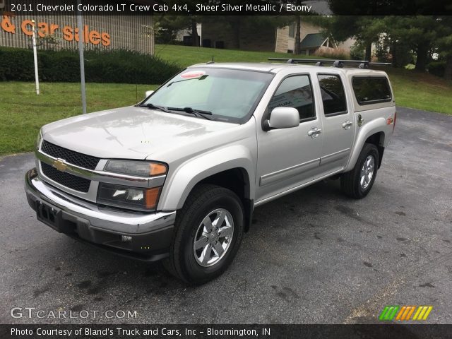 2011 Chevrolet Colorado LT Crew Cab 4x4 in Sheer Silver Metallic