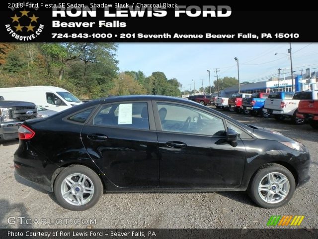 2018 Ford Fiesta SE Sedan in Shadow Black