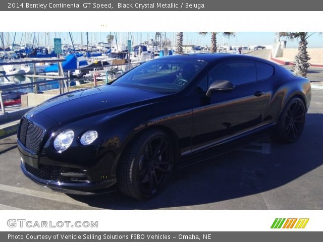 2014 Bentley Continental GT Speed in Black Crystal Metallic