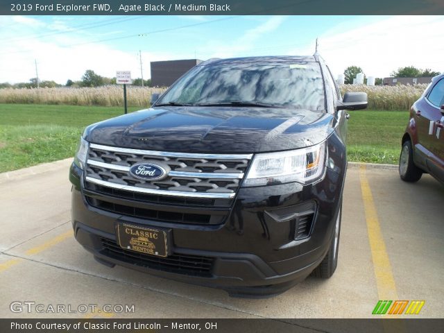 2019 Ford Explorer FWD in Agate Black