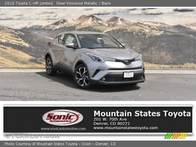 2019 Toyota C-HR Limited in Silver Knockout Metallic
