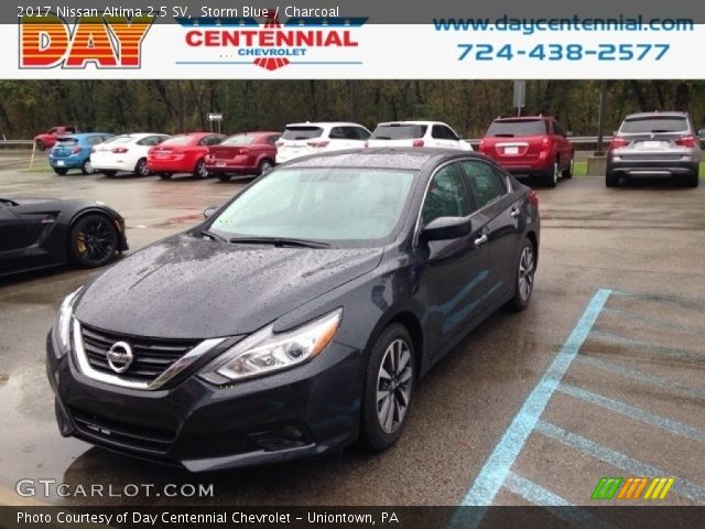 2017 Nissan Altima 2.5 SV in Storm Blue