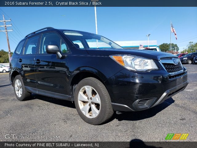 2016 Subaru Forester 2.5i in Crystal Black Silica