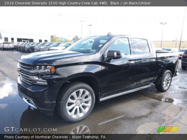 2019 Chevrolet Silverado 1500 High Country Crew Cab 4WD in Black