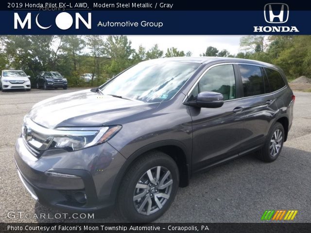 2019 Honda Pilot EX-L AWD in Modern Steel Metallic