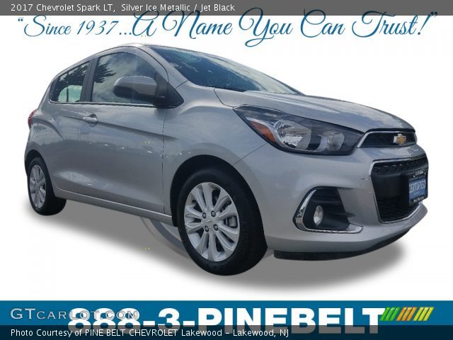 2017 Chevrolet Spark LT in Silver Ice Metallic