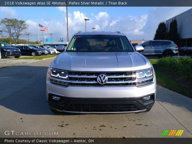 2018 Volkswagen Atlas SE 4Motion in Reflex Silver Metallic