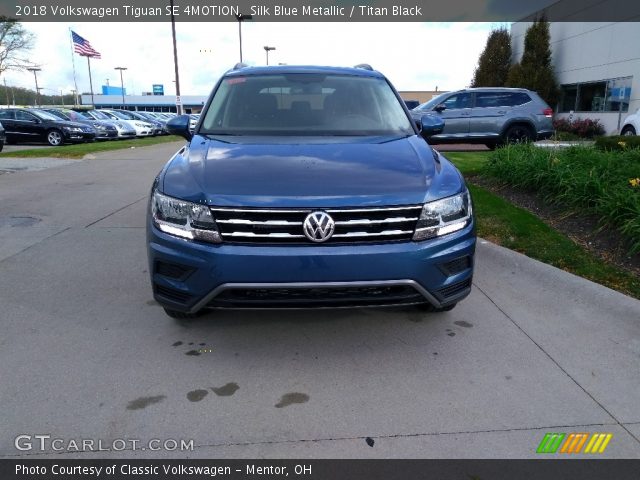 2018 Volkswagen Tiguan SE 4MOTION in Silk Blue Metallic