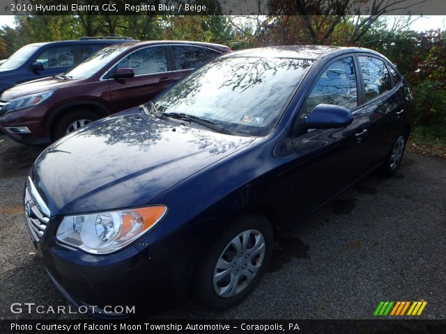 2010 Hyundai Elantra GLS in Regatta Blue