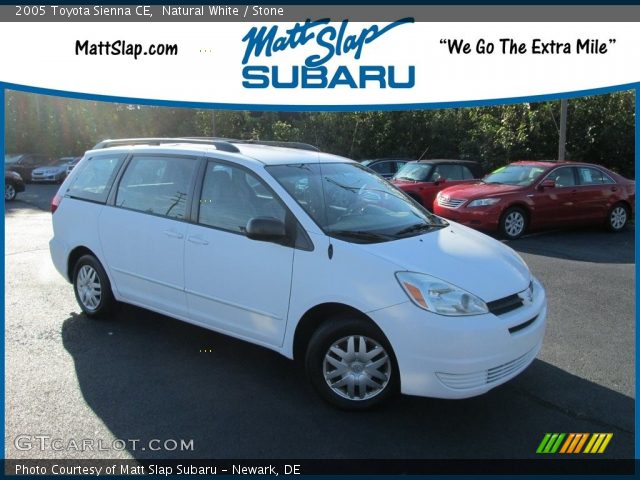 2005 Toyota Sienna CE in Natural White