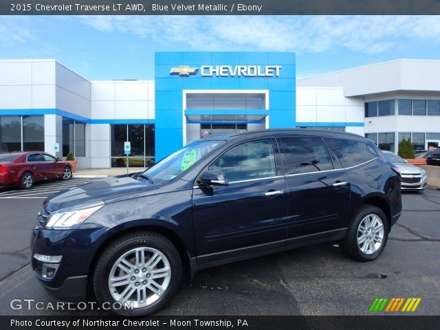 2015 Chevrolet Traverse LT AWD in Blue Velvet Metallic