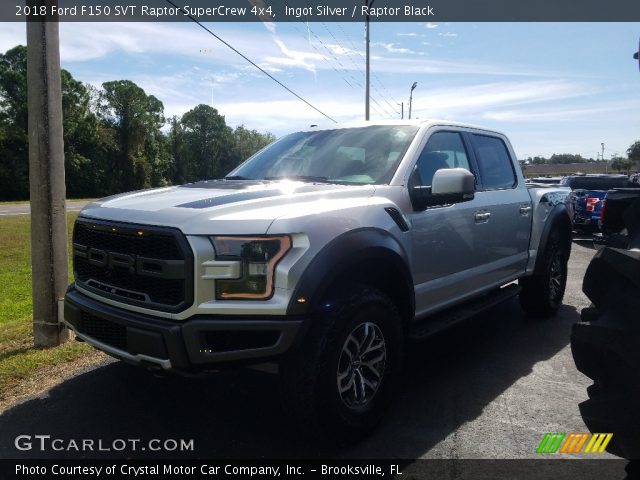 2018 Ford F150 SVT Raptor SuperCrew 4x4 in Ingot Silver