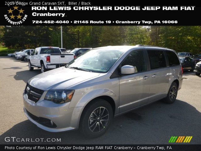 2019 Dodge Grand Caravan SXT in Billet