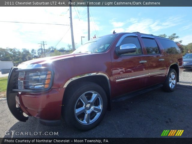 2011 Chevrolet Suburban LTZ 4x4 in Red Jewel Tintcoat