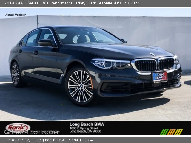2019 BMW 5 Series 530e iPerformance Sedan in Dark Graphite Metallic