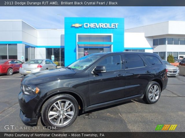 2013 Dodge Durango R/T AWD in Brilliant Black Crystal Pearl