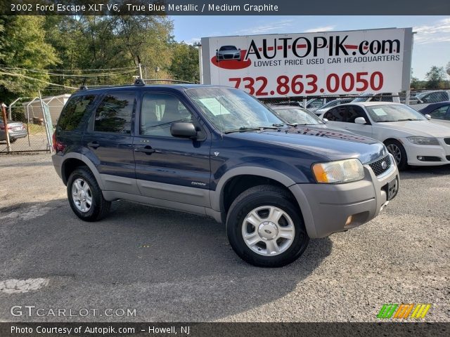 2002 Ford Escape XLT V6 in True Blue Metallic