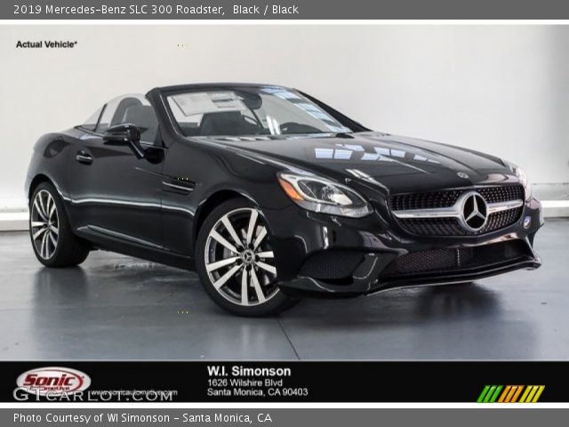 2019 Mercedes-Benz SLC 300 Roadster in Black